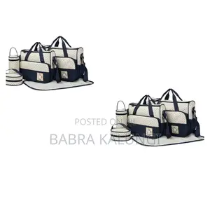 Fashionable 5 in 1 Baby Diaper Bag