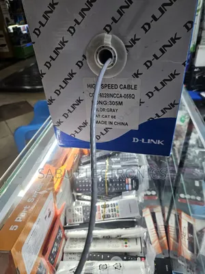 D-Link Cat 6e High-Speed Network Cable – 1000/= Per Meter