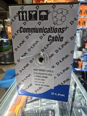 D-Link Cat 6e High-Speed Network Cable – 1000/= Per Meter
