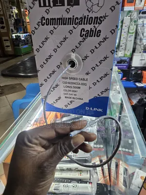 D-Link Cat 6e High-Speed Network Cable – 1000/= Per Meter