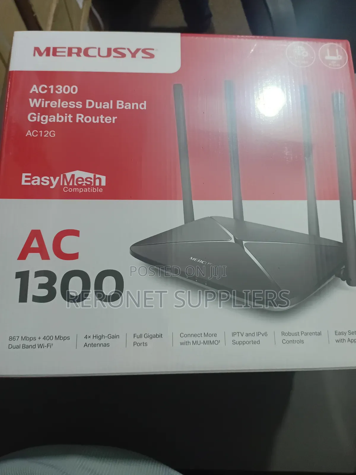 Mercusys Ac1300 Wireless Dualband Gigabit Router