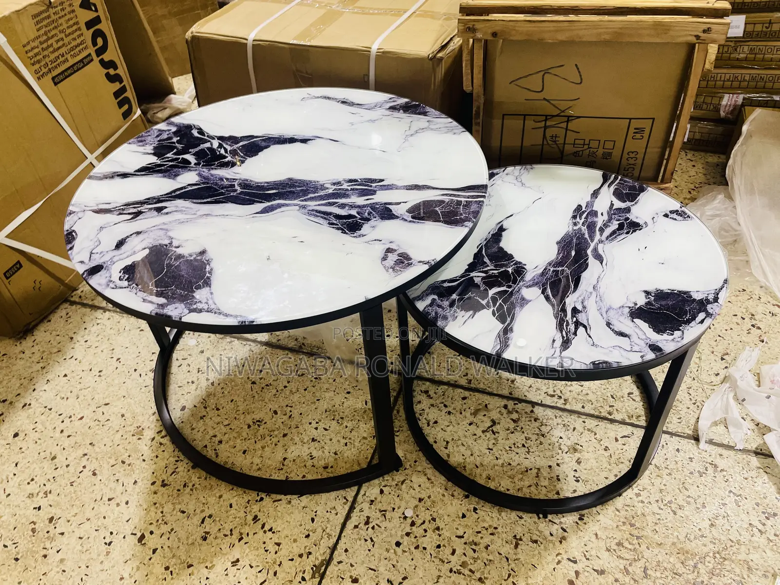 2pc Nested Coffee Tables for Living Room,Suitable for Balcon