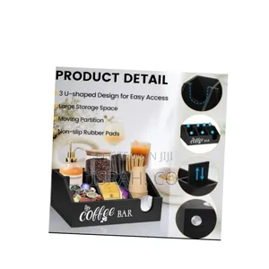 Plastic Coffee Bar Organizer.