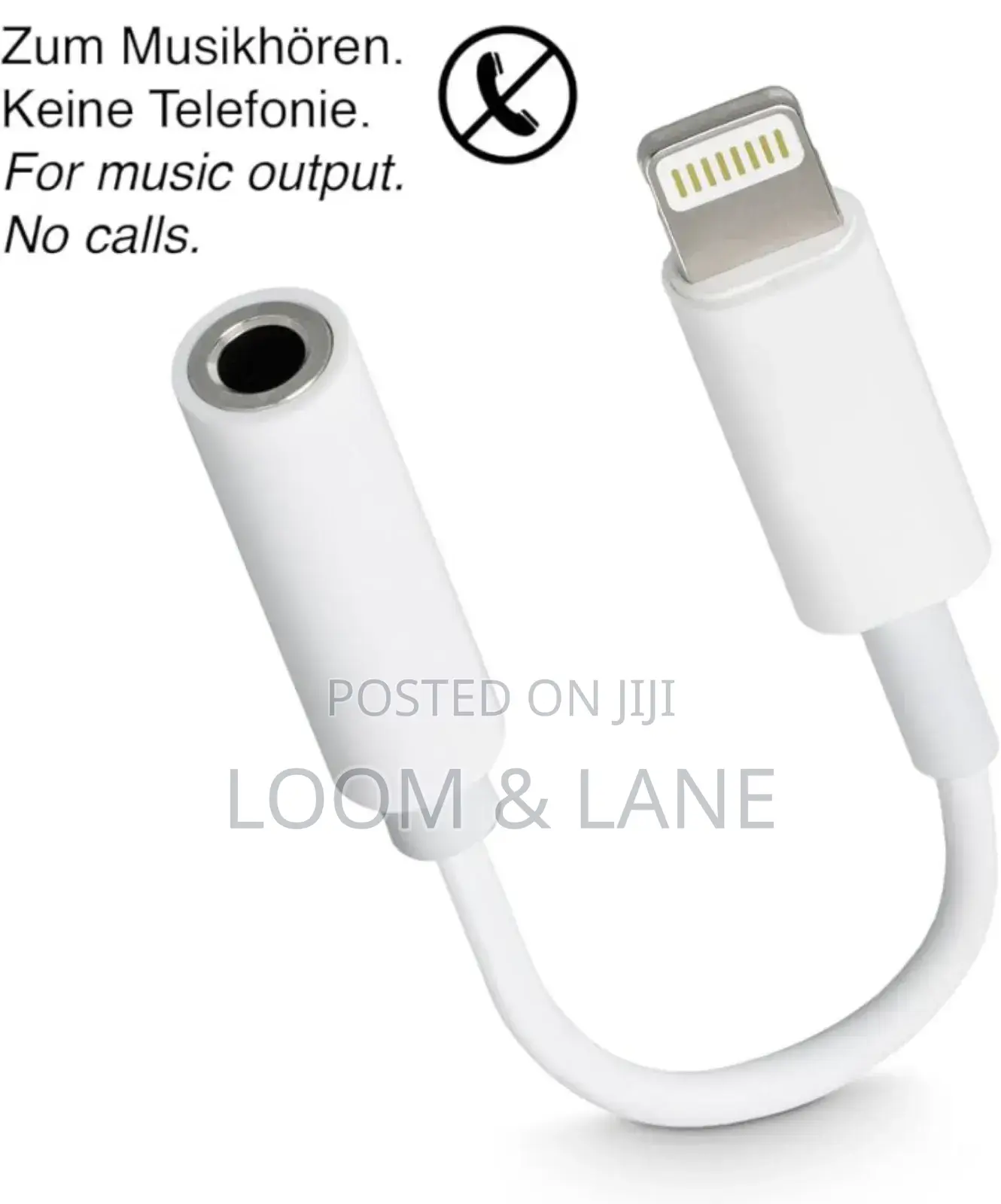iPhone Lightning to Headphone Adaptor Jack