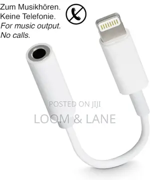 iPhone Lightning to Headphone Adaptor Jack