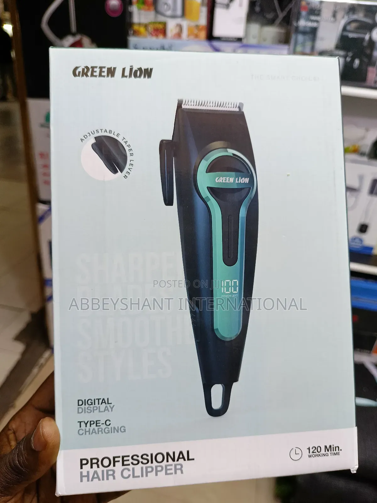 Personal Hair Machine/Green Lion Clippers and Trimmer