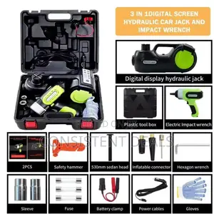 4in1 Electric Car Back / Hydraulic Jack Tire Compressor
