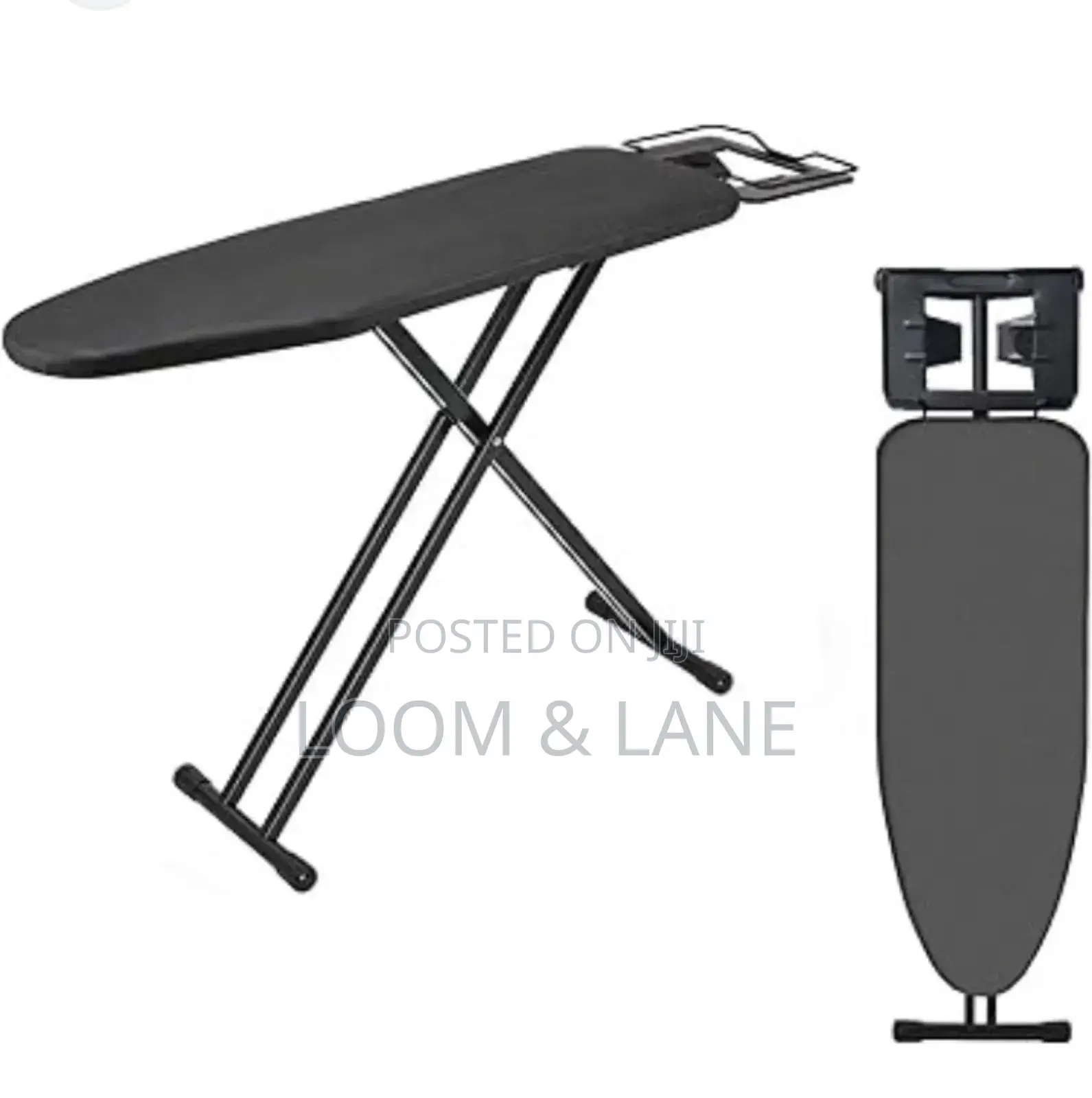 Heat Resistant Fabric Ironing Board With Iron Rest