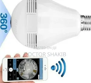 New 3600 Wireless Ip Camera Bulb Light Wifi Camera Panoramic