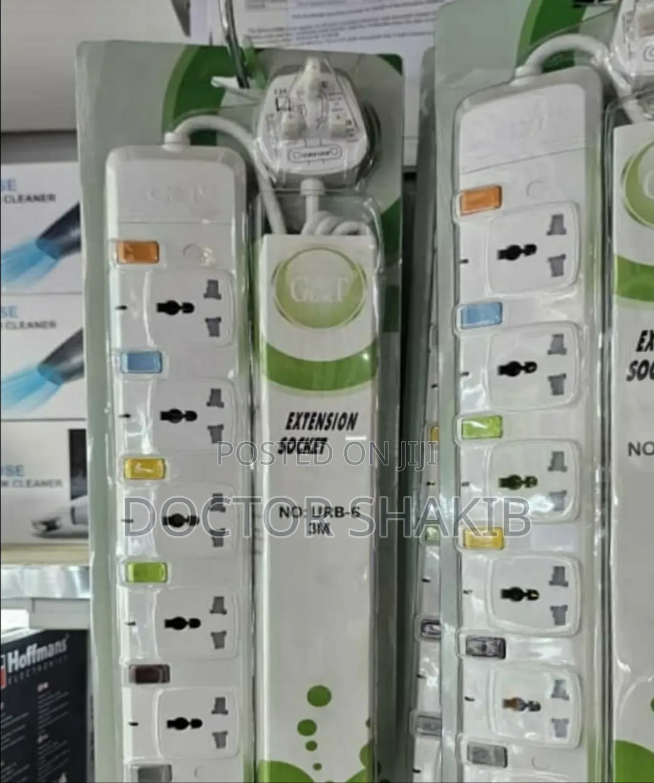 Quality G T Extension Socket, Model Urb-6 Cable
