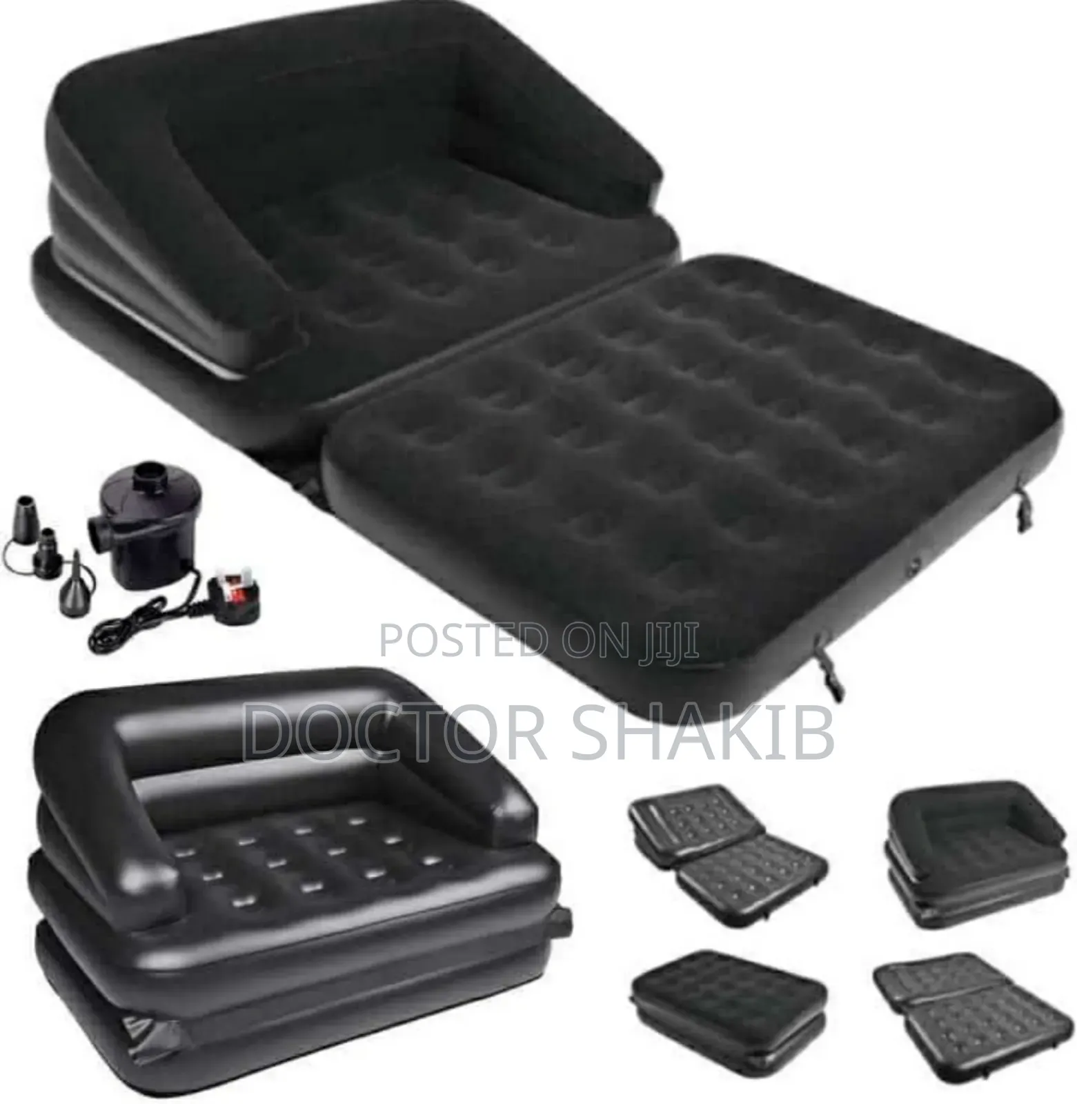 High Quality Air Mattress Sofa Couch and Bed With Air Pump