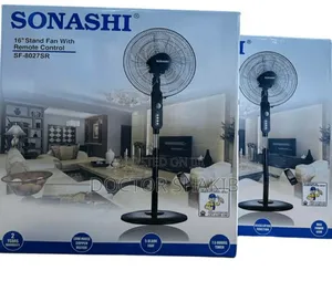 New Sonashi Stand Home/Office Fan With Remote 16′′