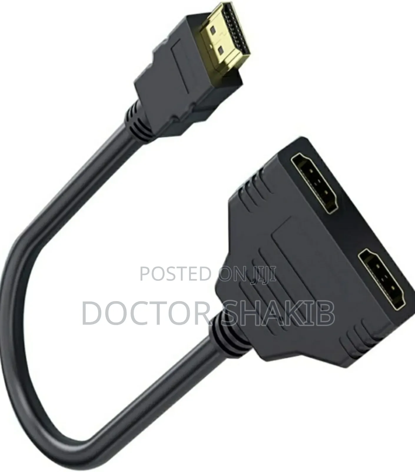 Brand New Black Hdmi Splitter