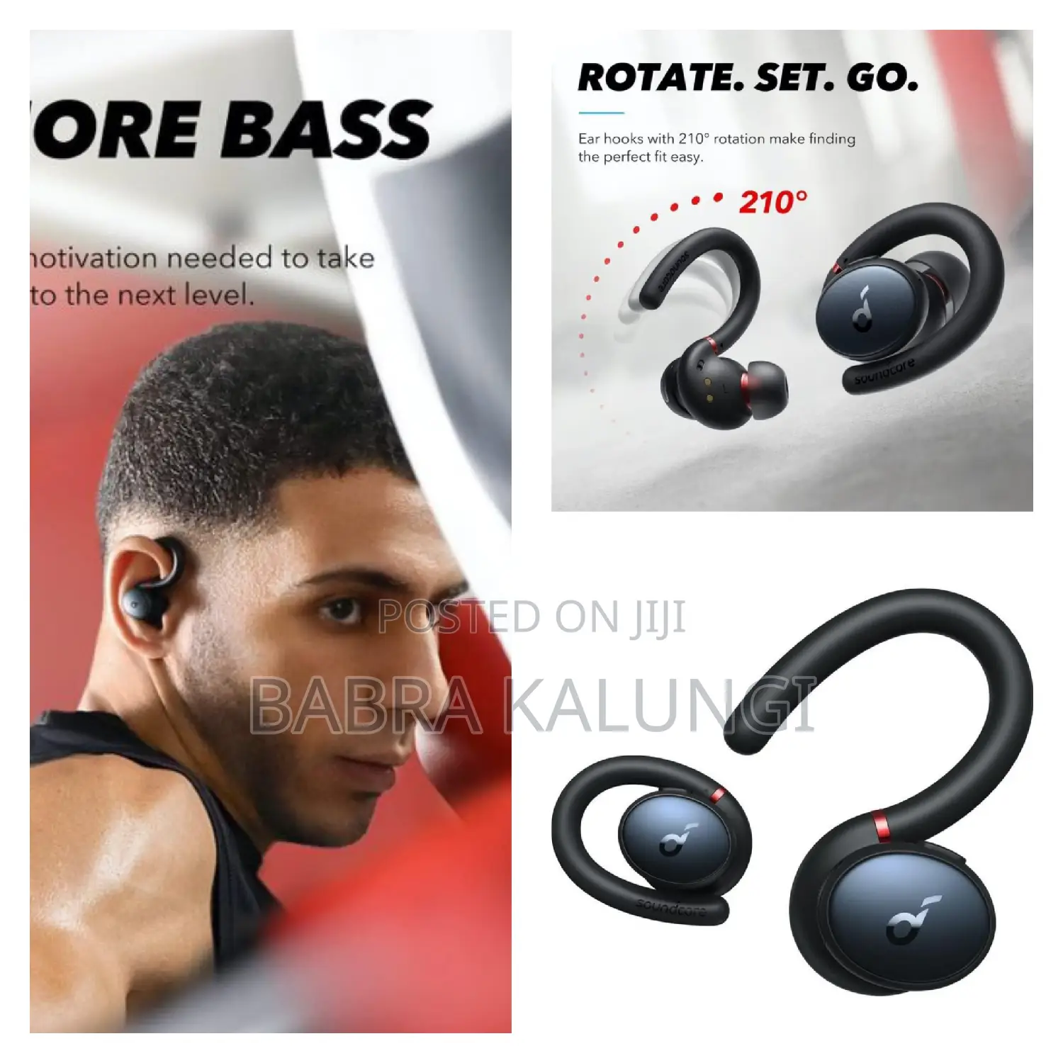 X10 True Wireless Bluetooth Sport Earbuds, 5.2