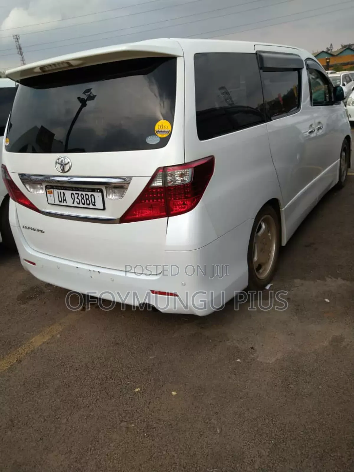 Toyota Alphard 2011 White