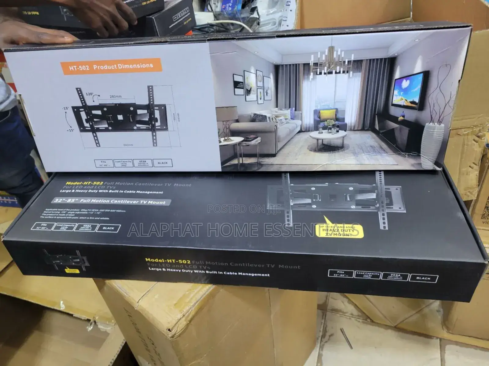 Ht-502 Heavy Duty Wall Mount Upto 85inches
