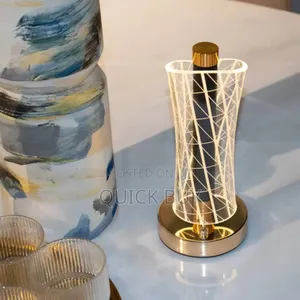 Nordic Simple Minimalist Rechargeable Golden Lamp