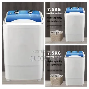 7.5kg High-Capacity, Three-in-One Portable Washing Machine