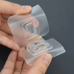 2pcs Double-Sided Adhesive Wall Hooks