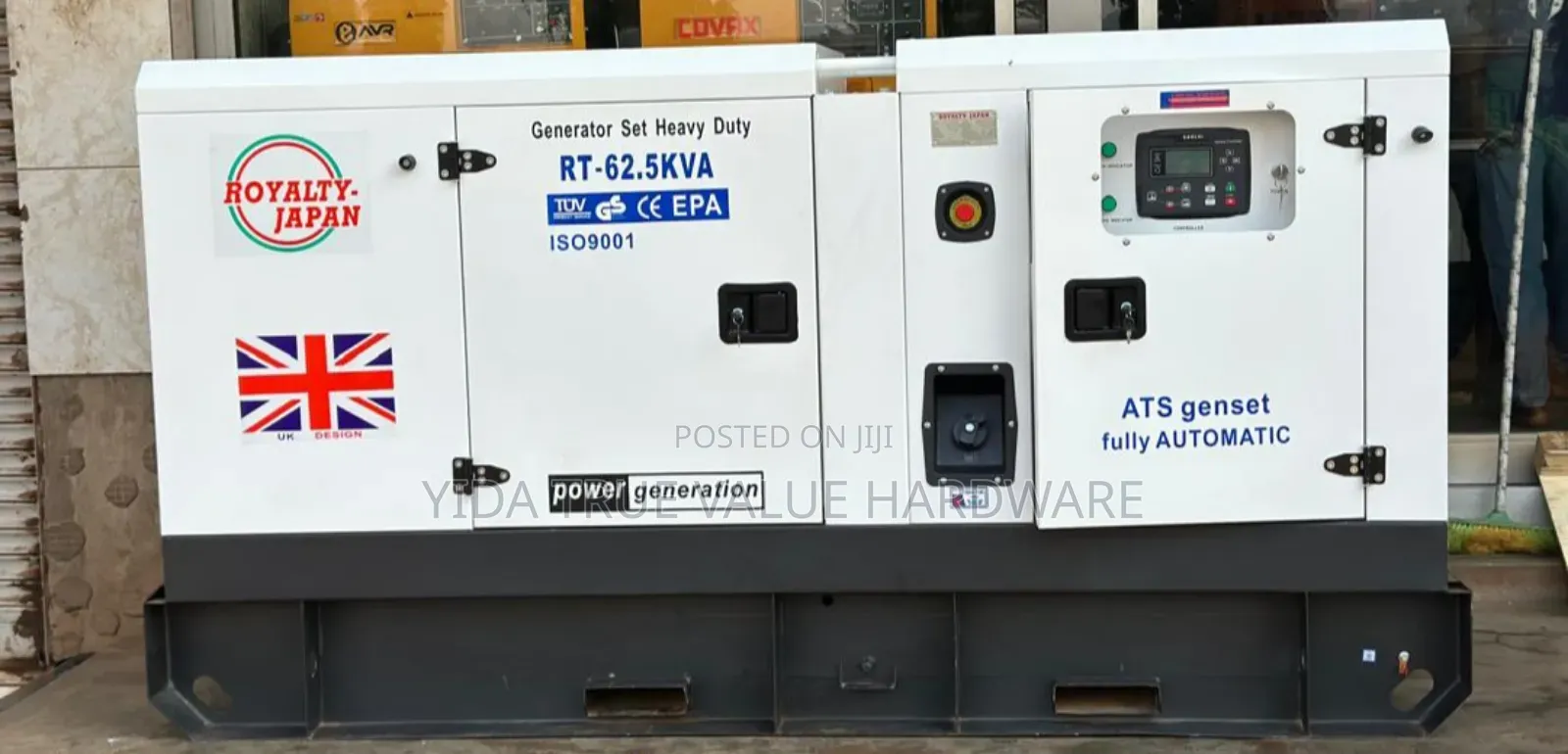 Generator 62.5kva ,380v Royalty Japan