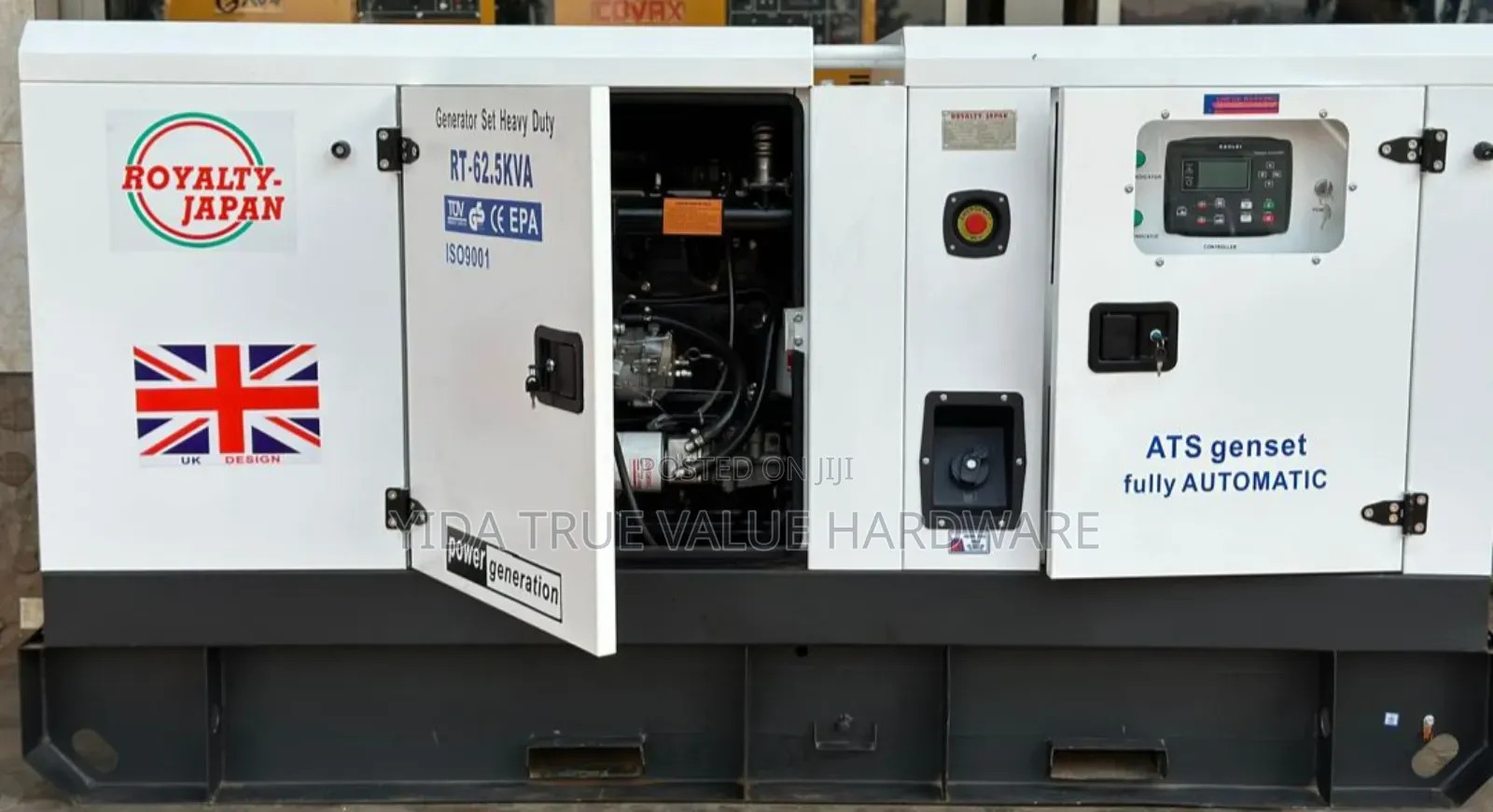 Generator 62.5kva ,380v Royalty Japan