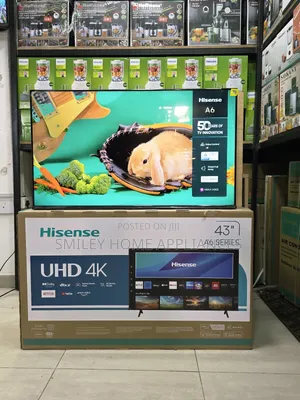 20%Special Offer on A6series Hisense 43inches Uhd- Vida Tv