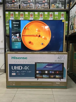 Uhd- Hisense Vidaa Smart A6 Series 43inches at 20% Discount