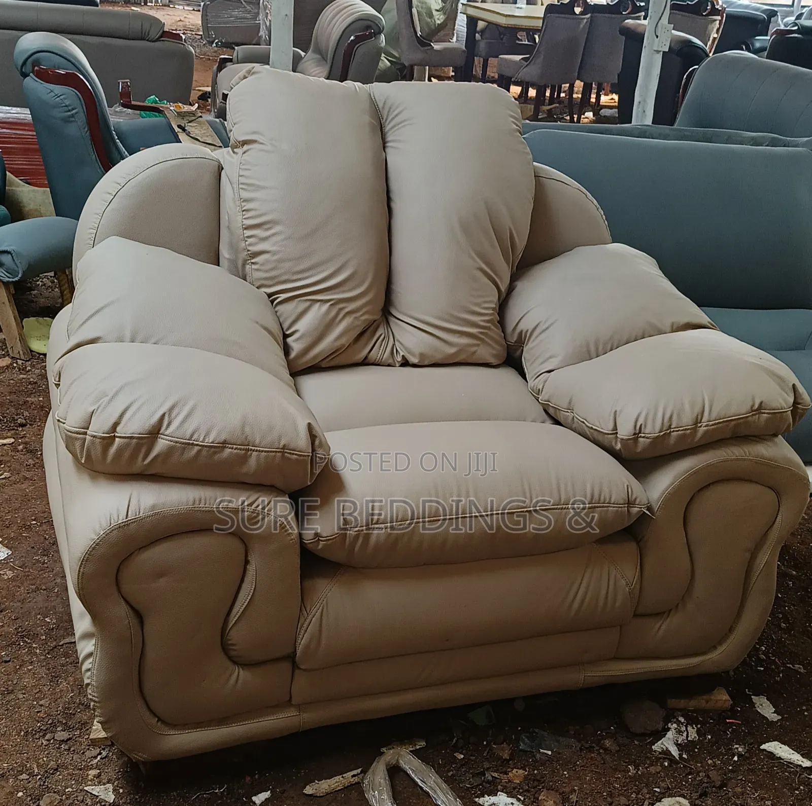 Generic 7 Sitters Fibre Sofa