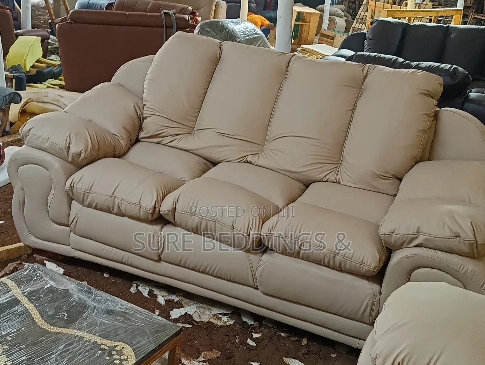 Generic 7 Sitters Fibre Sofa