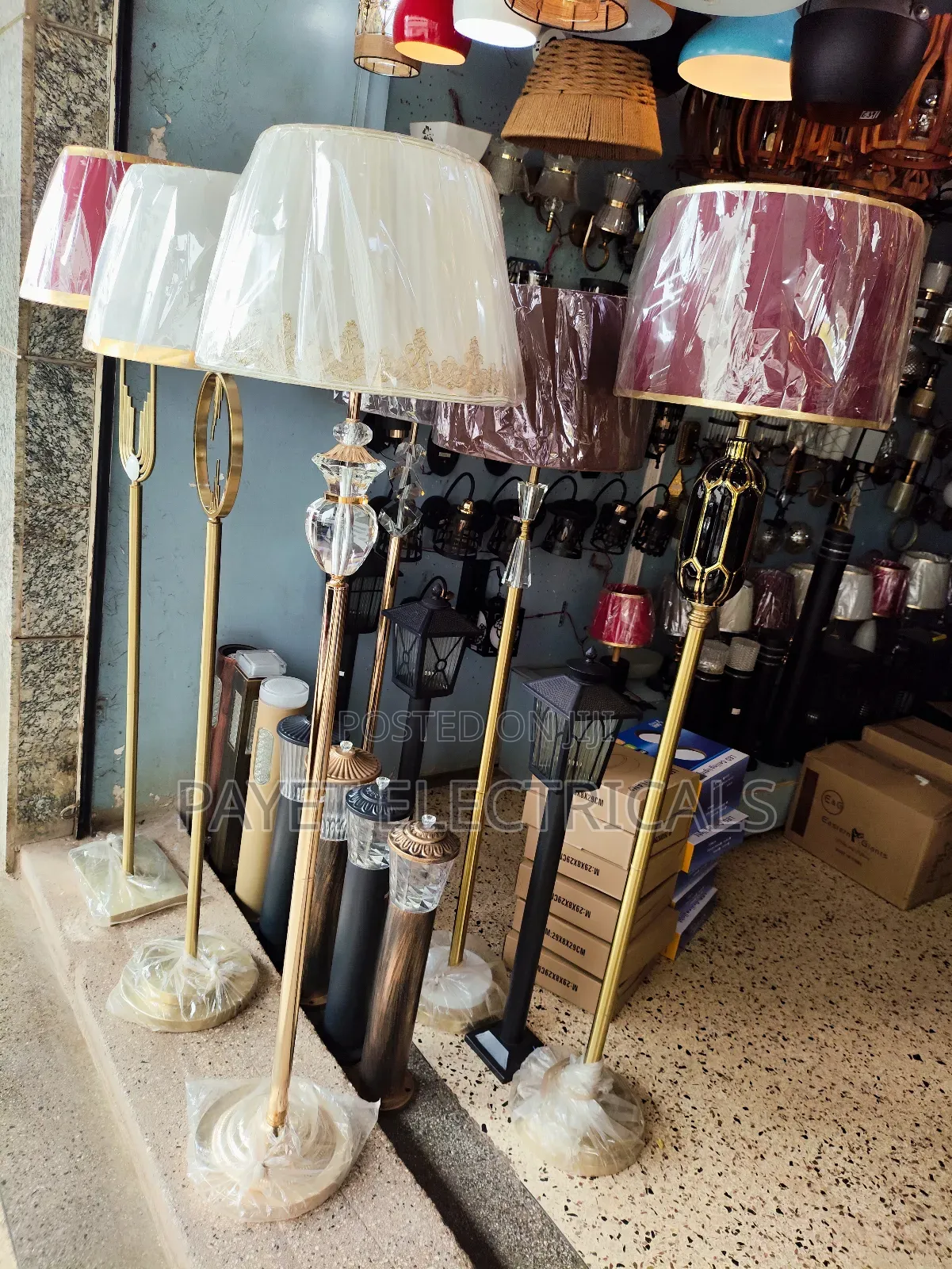 Modern Gold Standing Floor Lamp