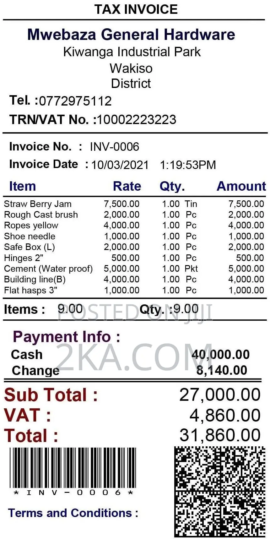 2ka.Com Merchant Master Pos
