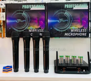 4 Channel Wireless Professional Mic