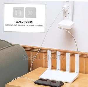 2pcs Double-Sided Adhesive Wall Hooks