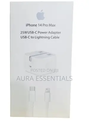 iPhone Fast Charger Type C to Lightning 25w