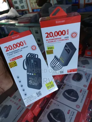20,000mah Excellent P120" Power Bank.