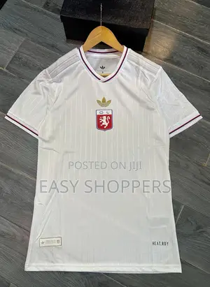 Adidas Originals Olympique Lyon 75 Year Anniversary Shir