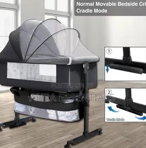 3in1 Bassinet Baby Bed Side Sleeper