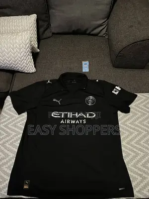 Manchester City 2026 Black Away Players Version Jersey