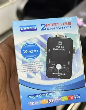 Vga KVM 2 Way / Port Switch