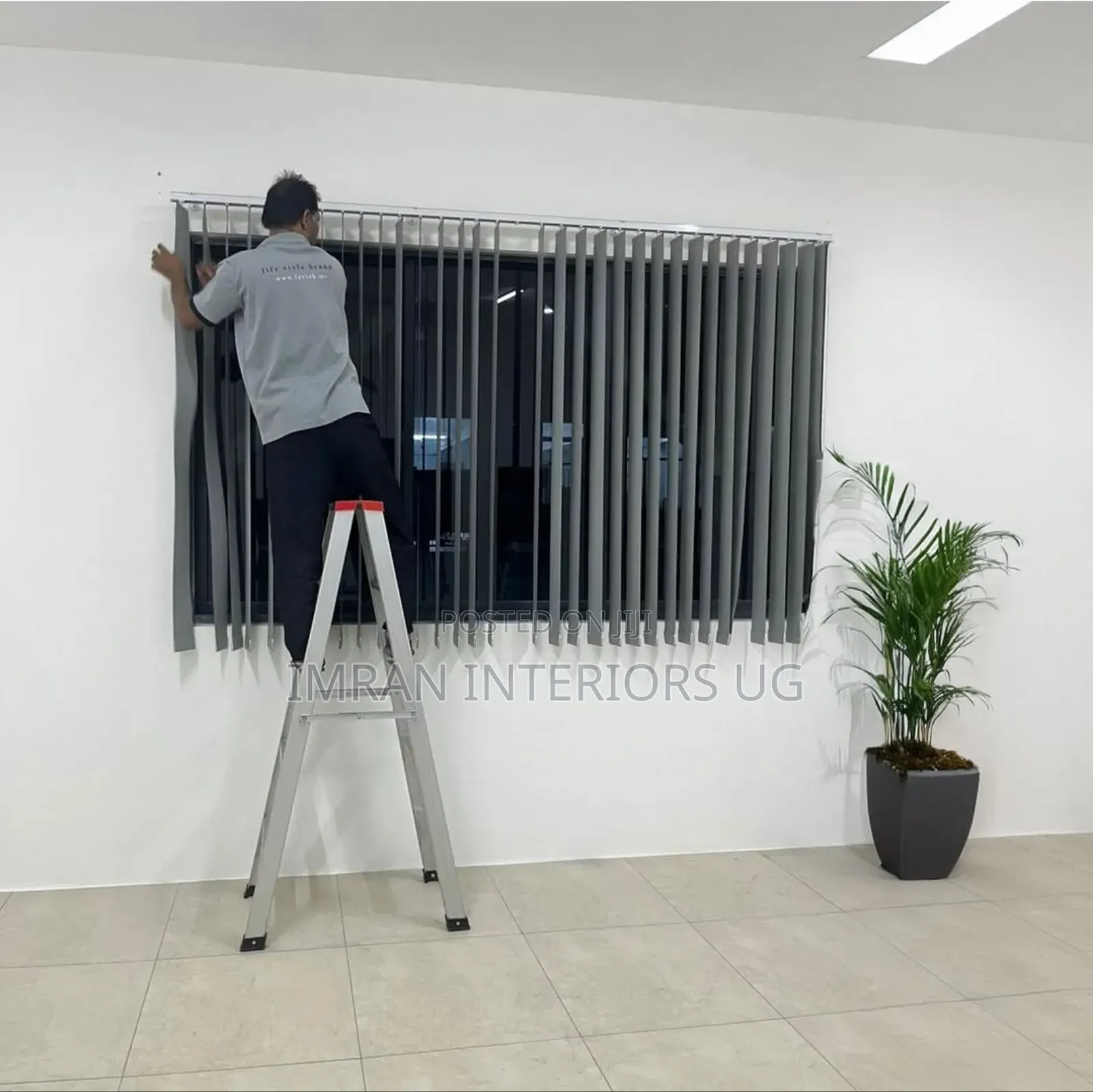 Fancy Vertical Office Blinds Per Square Meter Available
