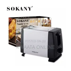 Sokany Automatic Electric 2 Slice Pop Up Bread Toaster