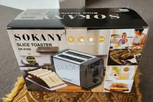 Sokany Automatic Electric 2 Slice Pop Up Bread Toaster