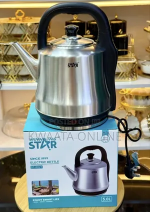 Winning Star 5l Electric Kettle,1800w Stainless Steel St-602