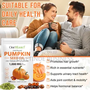 Pumpkin Seed Oil With Saw Palmetto For Hair Growth 300gels