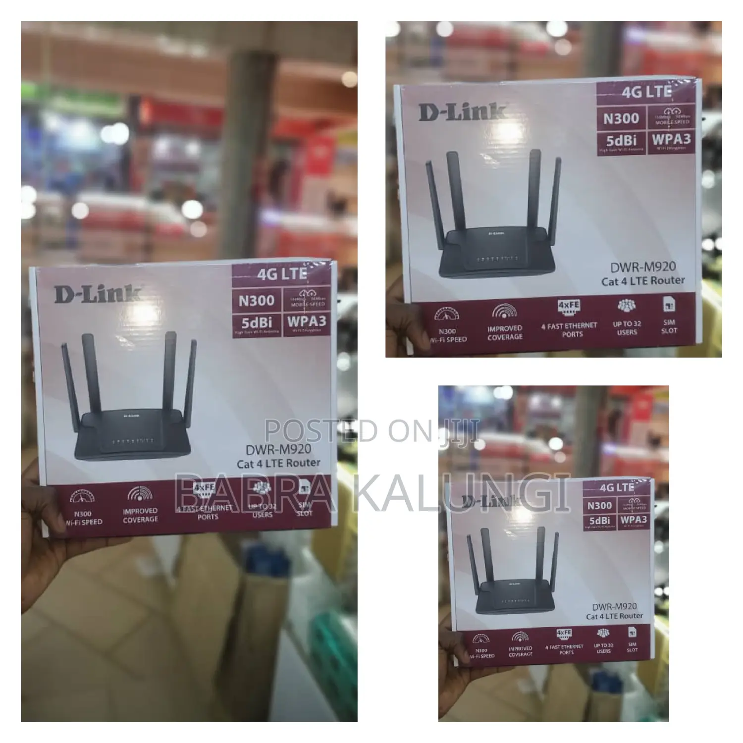 D-Link 4g Lte DWR-M920 Simcard