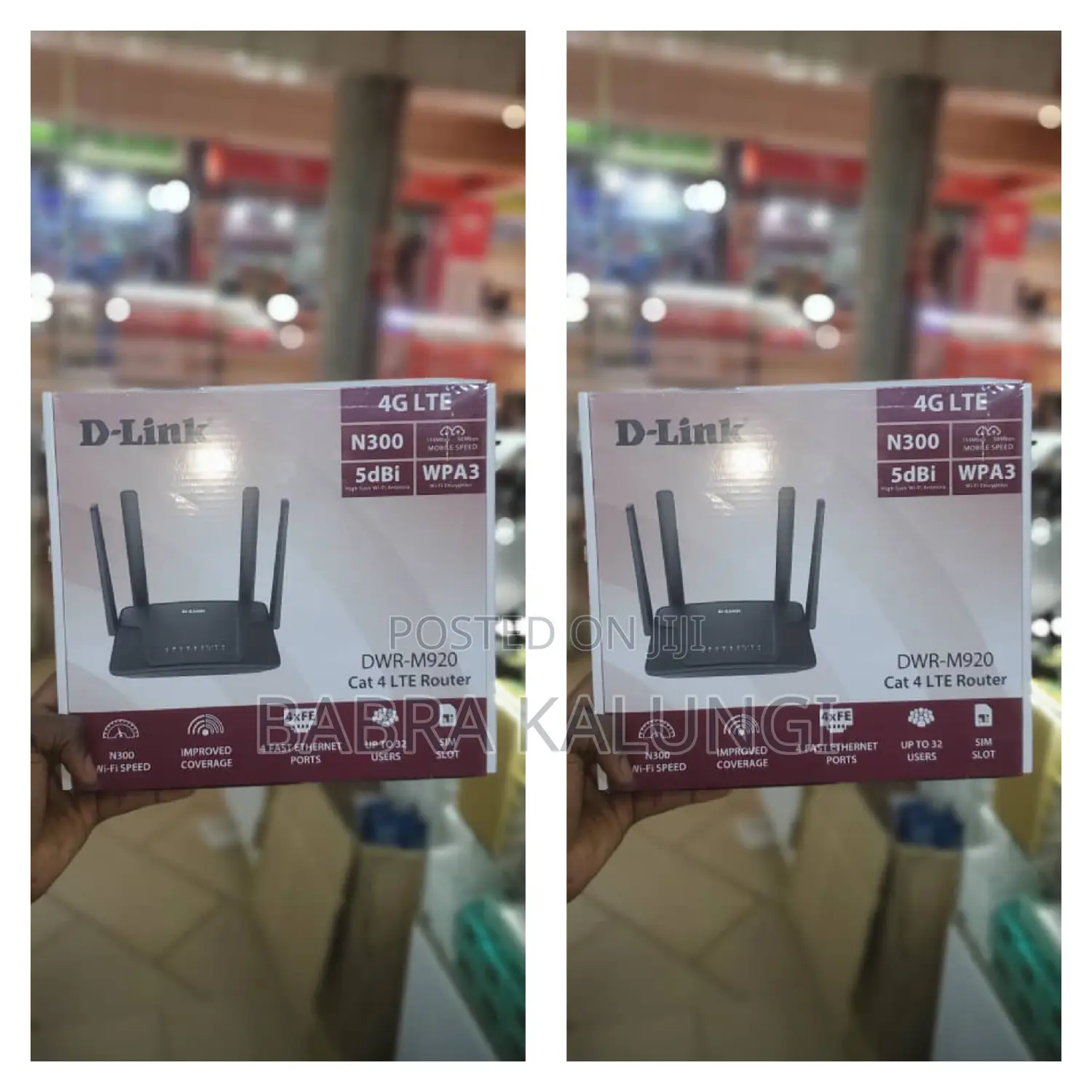 D-Link 4g Lte DWR-M920 Simcard