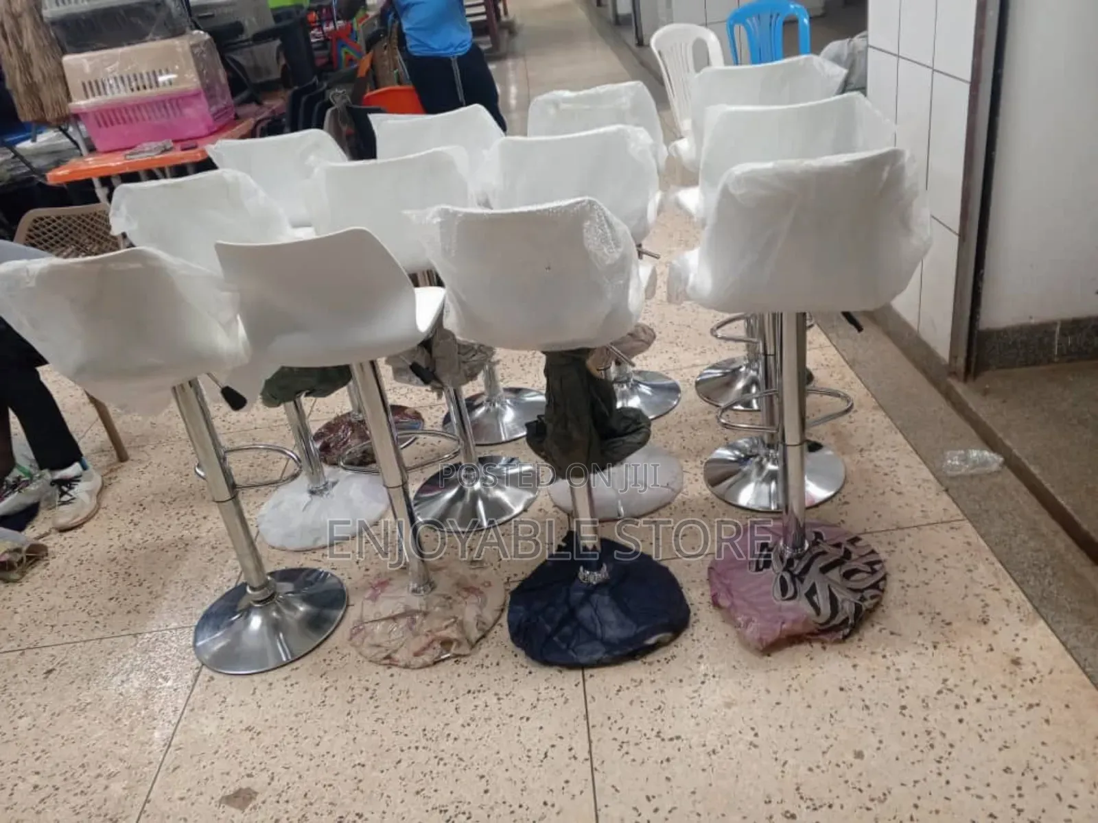 Adjustable Stools for Reception Hotels Bars Dining