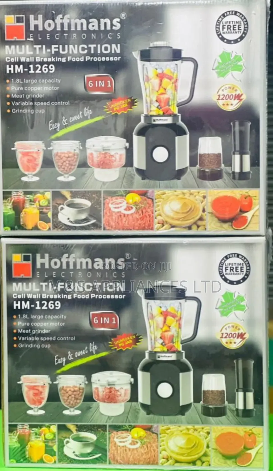 Hoffmans 6 in 1 Juice Blender