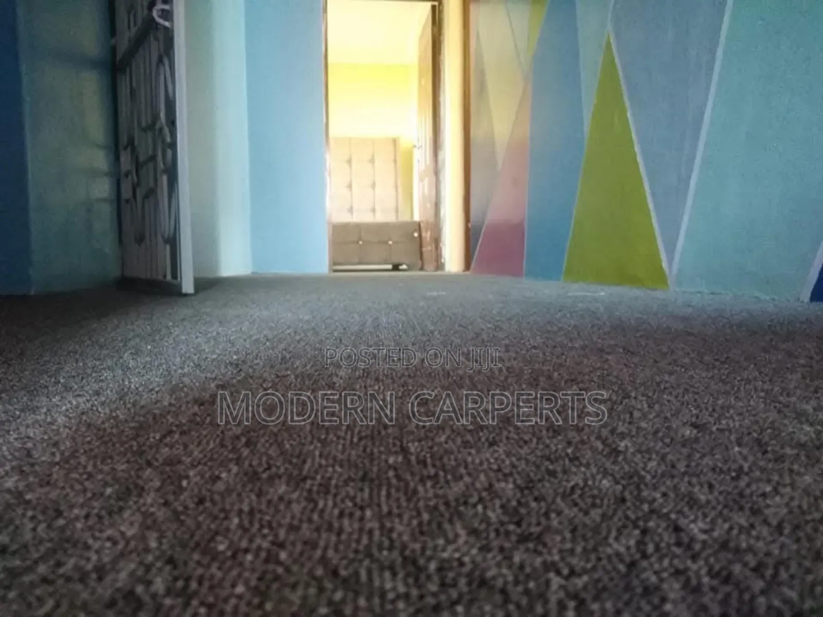 Wall to Wall Charcoal Gray Carpet