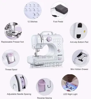 Multi-Functional Mini Household Sewing Machine